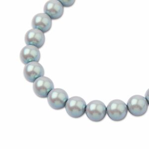 PRECIOSA a.s. Preciosa kulatá perla MAXIMA 8mm Pearlescent Grey - 15 ks