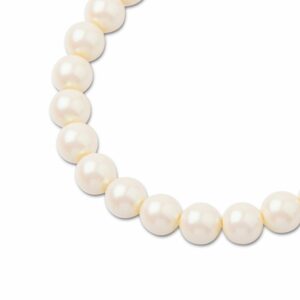PRECIOSA a.s. Preciosa kulatá perla MAXIMA 8mm Pearlescent Cream - 15 ks