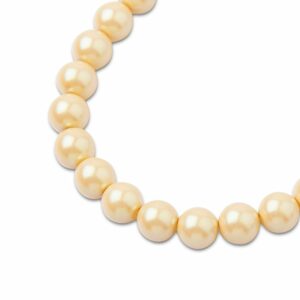 PRECIOSA a.s. Preciosa kulatá perla MAXIMA 8mm Pearlescent Yellow - 15 ks