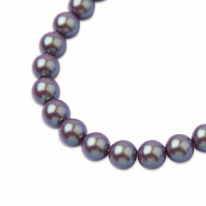 PRECIOSA a.s. Preciosa kulatá perla MAXIMA 8mm Pearlescent Violet - 15 ks
