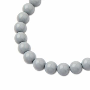 PRECIOSA a.s. Preciosa kulatá perla MAXIMA 8mm Crystal Ceramic Grey - 15 ks