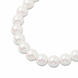 PRECIOSA a.s. Preciosa kulatá perla MAXIMA 10mm Pearlescent White - 12 ks