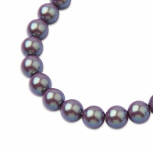 PRECIOSA a.s. Preciosa kulatá perla MAXIMA 10mm Pearlescent Violet - 12 ks