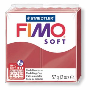 Staedtler FIMO Soft 57g (8020-26) třešnově červená - 3 ks
