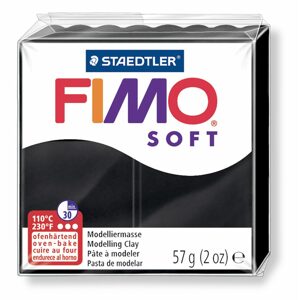 Staedtler FIMO Soft 57g (8020-9) černá - 3 ks