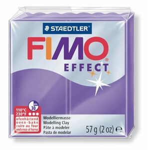 Staedtler FIMO Effect 57g (8020-604) transparentní fialová - 3 ks