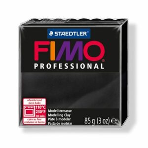 Staedtler FIMO Professional 85g (8004-9) černá - 3 ks