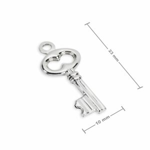 Stříbrný přívěsek klíč č.493 - 5 ks - 5 ks