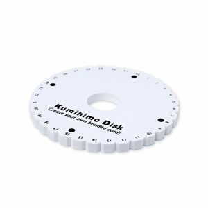 Kulatý Kumihimo disk 15cm - 3 ks