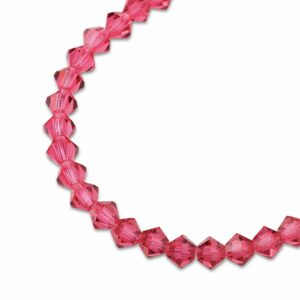 PRECIOSA a.s. Preciosa MC perle Rondelle 4mm Indian Pink - 90 ks