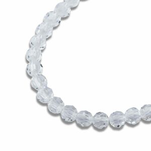 PRECIOSA a.s. Preciosa MC perle kulatá 4mm Crystal - 45 ks