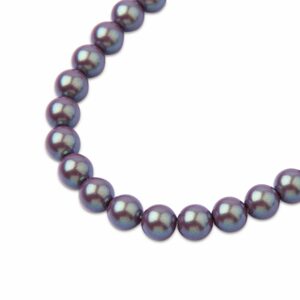 PRECIOSA a.s. Preciosa kulatá perla MAXIMA 4mm Pearlescent Violet - 90 ks