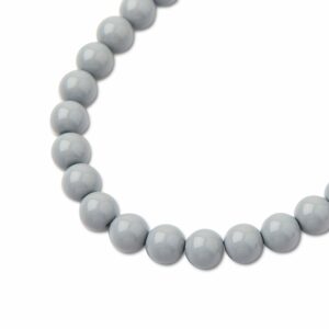 PRECIOSA a.s. Preciosa kulatá perla MAXIMA 4mm Crystal Ceramic Grey - 90 ks