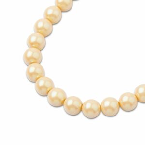 PRECIOSA a.s. Preciosa kulatá perla MAXIMA 6mm Pearlescent Yellow - 60 ks