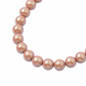 PRECIOSA a.s. Preciosa kulatá perla MAXIMA 6mm Pearlescent Pink - 60 ks