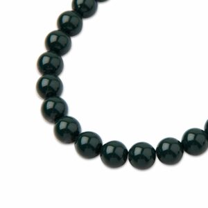 PRECIOSA a.s. Preciosa kulatá perla MAXIMA 6mm Crystal Malachite - 60 ks