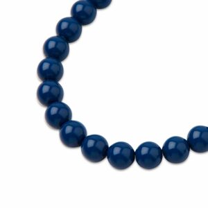 PRECIOSA a.s. Preciosa kulatá perla MAXIMA 6mm Crystal Navy Blue - 60 ks