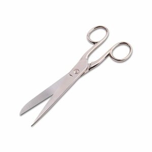 Nůžky pro domácnost rovné celokovové 18cm - 3 ks