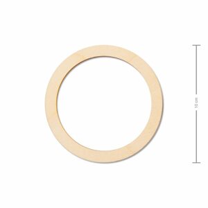Dřevěný výřez kruh 10cm - 3 ks