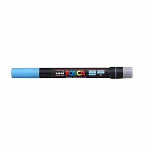 POSCA popisovač štětcový akrylový PCF-350 světle modrý - 1 ks