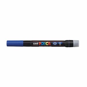 POSCA popisovač štětcový akrylový PCF-350 modrý - 1 ks
