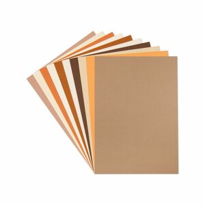 Canson barevné papíry Mi-Teintes BROWN 10 listů A4 160g/m² - 1 balení