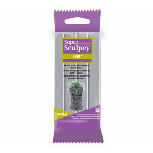 Sculpey Super Firm gray šedá - 1 ks