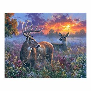 Malování podle čísel jelení pár 40x50cm - 1 ks
