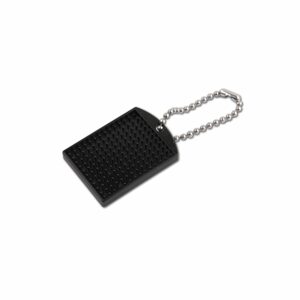 Pixelhobby Náhradní klíčenka s řetízkem k pixel hobby černá - 1 ks