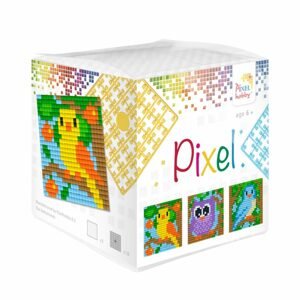 Pixelhobby PIXEL kostka sada Sova a kanárci 3ks - (nová)