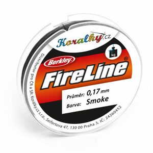 Splétaná šňůra Fireline Smoke 0,17mm - 60 m