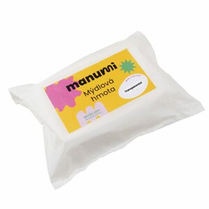 Manumi mýdlová hmota 1kg transparentní - 1 ks