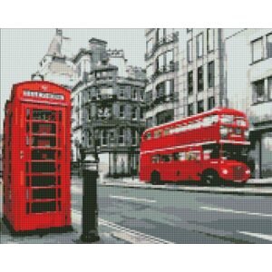 Ideyka Diamantové malování obraz ulice Londýna 40х50cm - 1 ks