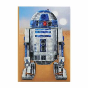 Diamantové malování blok Star Wars R2-D2 - 1 ks