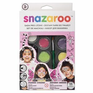 Snazaroo sada barev na obličej růžová - (nová)