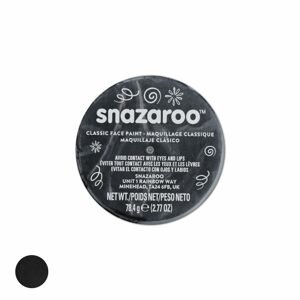 Snazaroo barva na obličej černá 75ml - (nová)