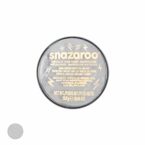 Snazaroo barva na obličej metalická v barvě stříbrná - (nová)