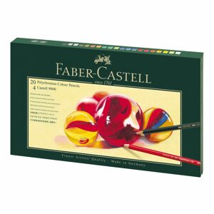 Faber-Castell dárková sada pastelek Polychromos s příslušenstvím 20ks - 1 sada
