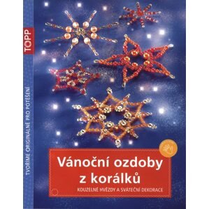 Edice TOPP Vánoční ozdoby z korálků - 1 ks